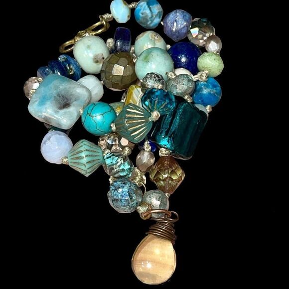 HANDCRAFTED Boho Chic Necklace - Picture 2 of 4